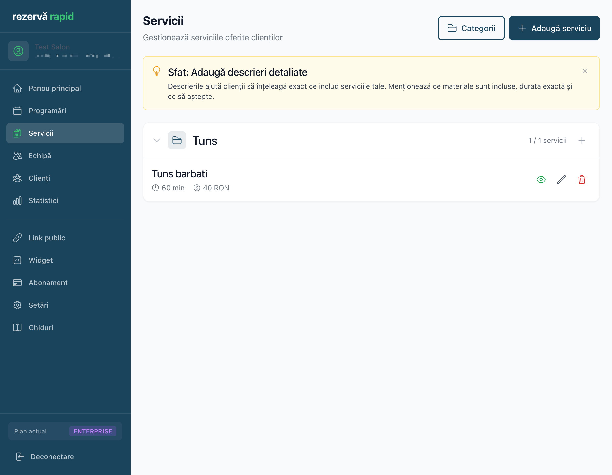 Managementul serviciilor